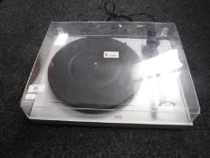 A Project turntable with speed box and adapter with Ortofon stylus