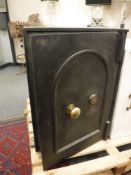 A Victorian safe with key,
