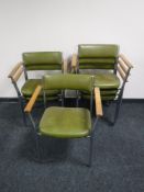 Six mid 20th century Antock Lairn armchairs