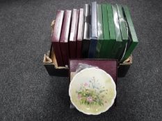A box of thirteen boxed collector's plates - Royal Albert,