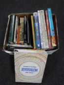 Six boxes of books, reference, pictorial history,