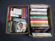 Two boxes of books - photography etc