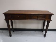 A contemporary hall table