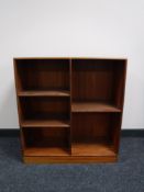 A mid 20th century Danish teak bookshelves