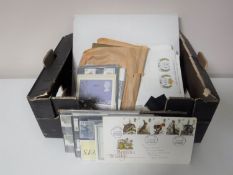 First day covers and presentation packs,