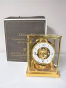 A Jaeger-LeCoultre Atmos V clock, 'Classic' model, 1979, movement number 484431,