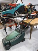 A Haytor Envy 36 electric mower (no lead or grass box)