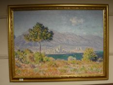 An Artagraph edition: Mediterranean coastal landscape