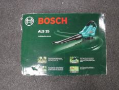 A Bosch garden vacuum - boxed