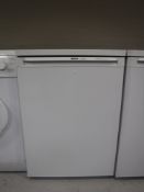 A Bosch Logixx under bench fridge