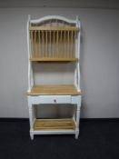 A contemporary kitchen dresser