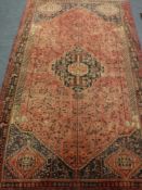 A Persian Shiraz rug,