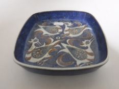 A Royal Copenhagen faience shallow dish,