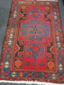 A Hamadan rug,