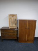 A mid 20th century linen chest,