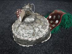 A 20th century Mongolian hat