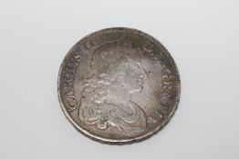 A Charles II Crown 1677