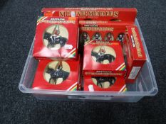 A box of Britains British Regiments hand painted figures