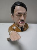 A cast iron Hitler nut cracker