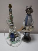 Two boxed Nao figures;