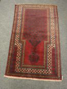 A Baluchi rug,