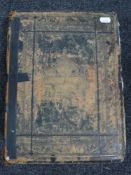 A late nineteenth century leather bound family Bible