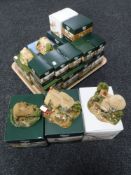 Eighteen boxed Liliput Lane cottages