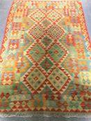 A Choli kilim runner,