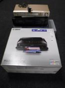 A Morantz tuner together with a Sony double cassette deck,