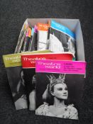 A box of approximately fifty mid 20th century magazines - Theatre World