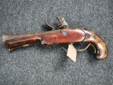 A fantasy blunderbuss flintlock pistol
