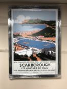 A railway advertising picture,