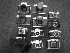 Cameras to include; Olympus Trip 35, Mamiya 6, Mamiya EE, Closter Standard, Minolta X-300,