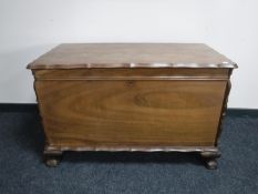 A camphor wood blanket chest