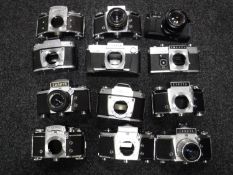 Exacta/Ihagee, Dresden cameras to include; Varex IIa, IIb, TL 500, VX 1000, HS-10 and others.