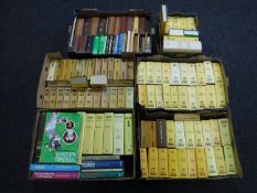 Six boxes of Wisden Cricket Almanacks dating from 1868 to present day including many reprints and