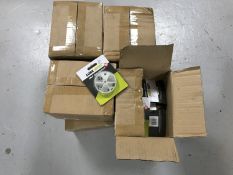 Eight boxes of Lure King split lead weights