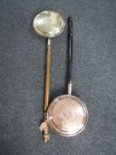 Two bed warming pans