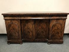 A Victorian mahogany chiffonier,