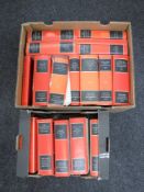 Two boxes of Cambridge Ancient History volumes