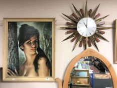 A mid 20th century framed J. H.