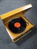 A Crosley retro style turntable/music centre