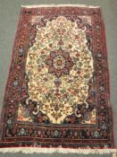 A Persian Bidjar rug 175 cm x 112 cm