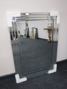 An all glass mirror