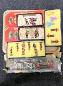 Model soldiers to include; Marlborough The Black Watch Colours 1900 and Victorian Military Ball,