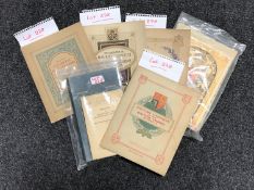 Three albums of cigarette cards : John Player- Uniforms of the Territorial Army,