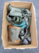 A box of shooting equipment