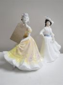 Two Royal Doulton figures,