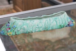 A Clarice Cliff shallow planter,