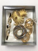 A collection of costume jewellery including Christian Dior etc.